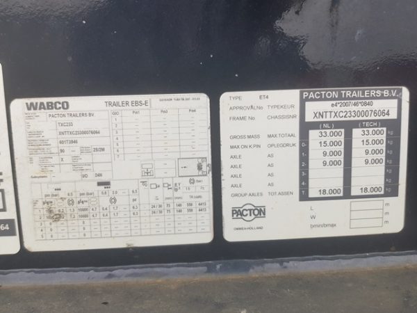 Container chassis - Afbeelding 12
