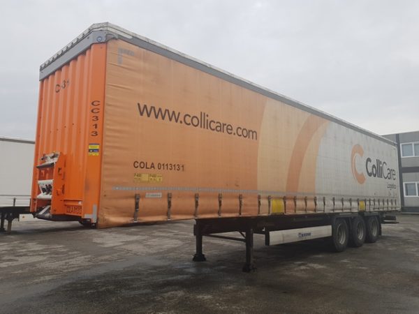 Schuifgordijn trailer