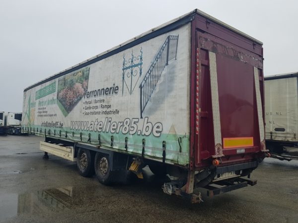 Schuifgordijn trailer