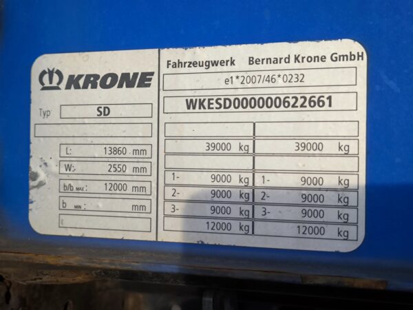 Mega Curtain Sider Trailer QAPB477 - Afbeelding 19